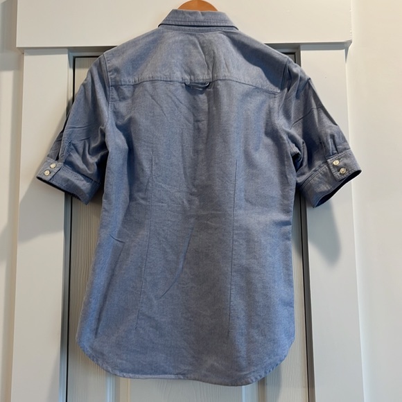 Women's American Eagle Short Sleeve Button Down - Picture 6 of 6